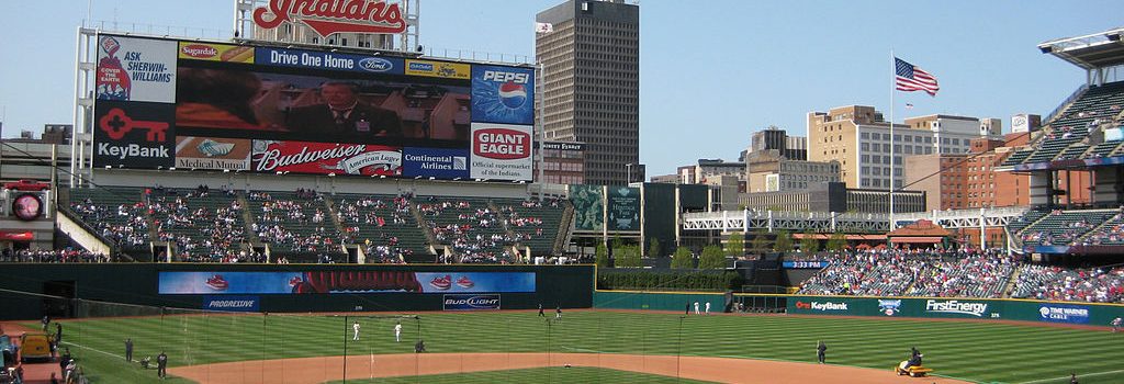 Cleveland baseball at Progressive Field